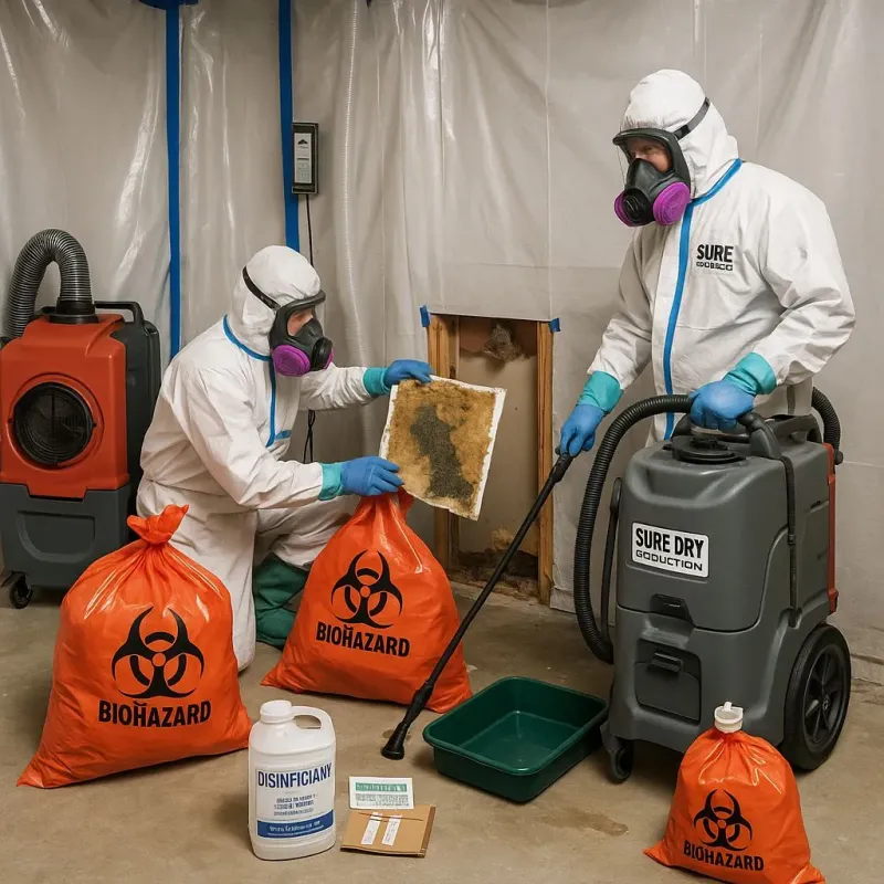 Contaminated Water Handling Protocols process in Sterling, MA