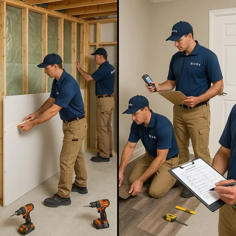 Repairs and Reconstruction process in Sterling, MA
